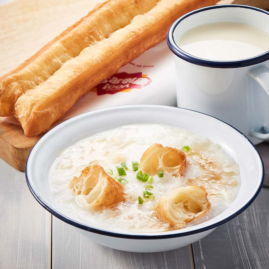Yoo Tiao + Porridge + Soya Bean